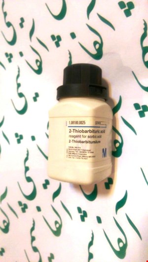 2تیوباربیتوریک اسید مرک آلمان 108180, 2Thiobarbituric acid (2-Thiobarbituric acid reagent for sorbic acid. CAS 504-17-6, pH 1.7 - 1.9 (10 g/l, H₂O, 20 °C