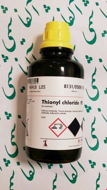 تیونیل کلراید sdfine هند,Thionyl chloride,CAS #: 7719-09-7 