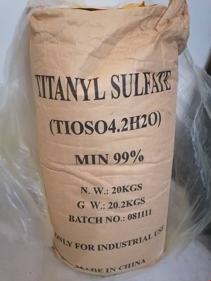 Titanyl sulfate,تیتانیل سولفات,فروش تیتانیل سولفات,فروشTitanyl sulfate,Titanium(IV) oxysulfate
