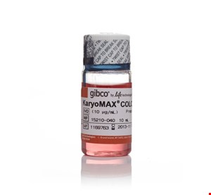 کاریو مکس کلسیماید در اچ بی اس اس گیبکو با کد 040-15210,  Gibco code:15210-040  KaryoMAX Colcemid Solution in HBSS
